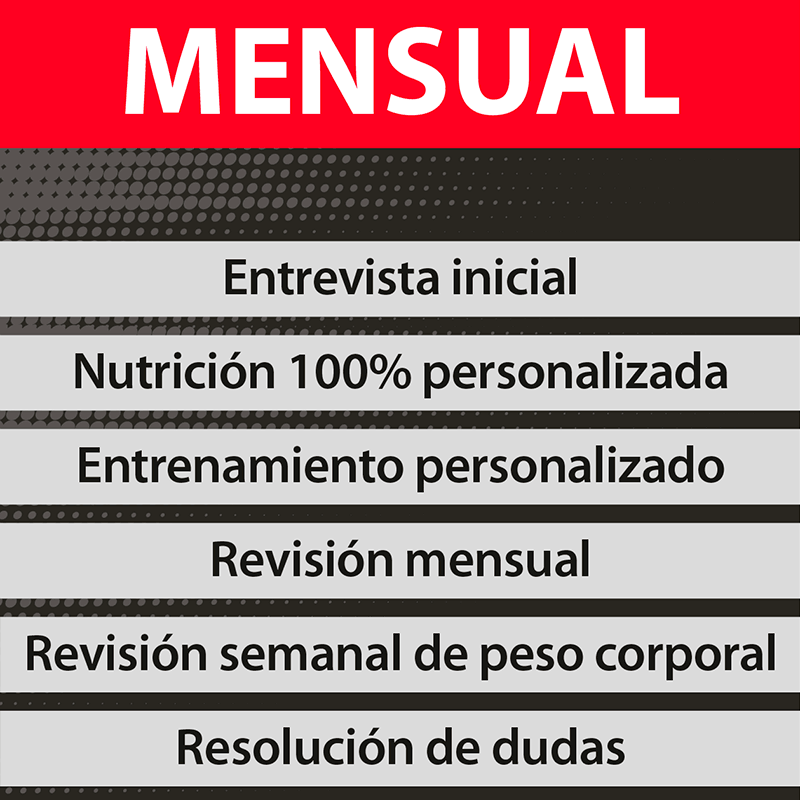 PLAN MENSUAL (Rutina + Dieta)