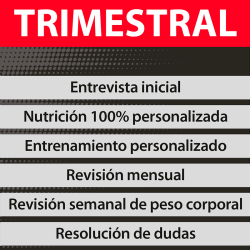 PLAN TRIMESTRAL (Rutina + Dieta)