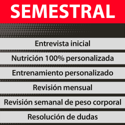 PLAN SEMESTRAL (Rutina + Dieta)